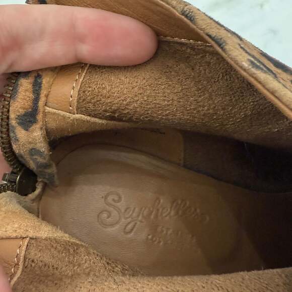 ❤️SOLD❤️ Seychelles Floodplain Leopard Print Ankle Booties - Picture 5 of 8